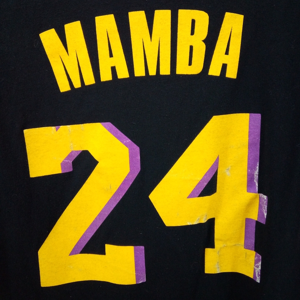 God Is Dope Kobe Bryant Mamba 24 100% Ringspun Cotton Black Tee M Men's - Picture 4 of 6